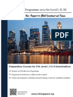 CFA Review Programme 2012v160112