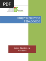 PPP CURSO MECÂNICA Campus Avançado de Santos Dumont