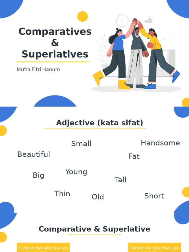 Understanding Comparatives and Superlatives | PDF | Adjective | Linguistics
