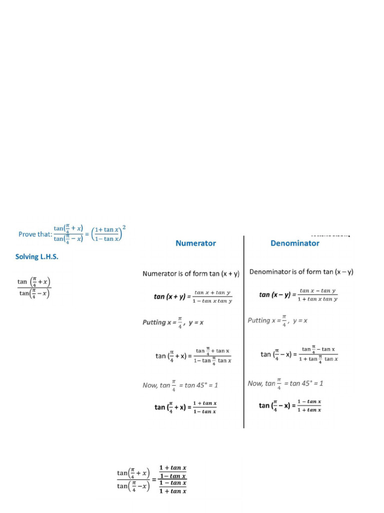 Trigonometric Functions: Chapter - 3 | PDF