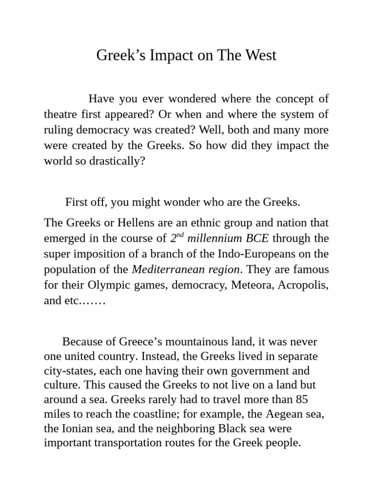 Greek Project Copy | PDF | Democracy | Political Ideologies