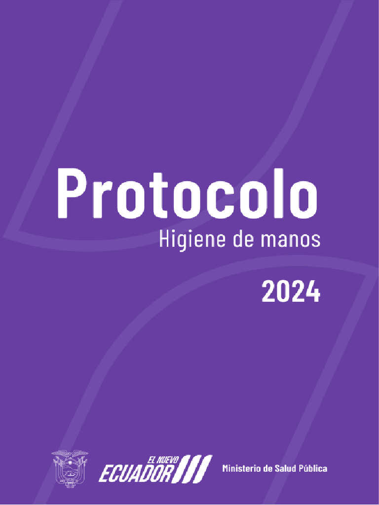 Protocolo de Higiene de Manos 2024 | PDF | Lavado de manos | Hospital