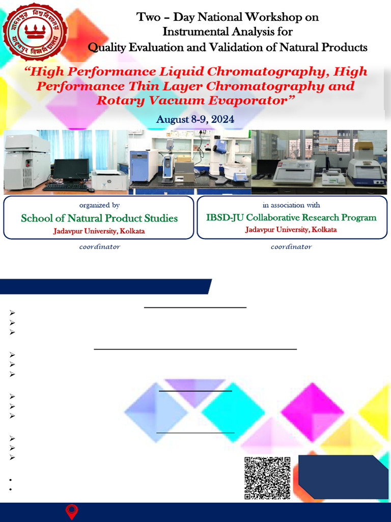 Workshop on HPLC and Biochemical Analysis | PDF | High Performance ...