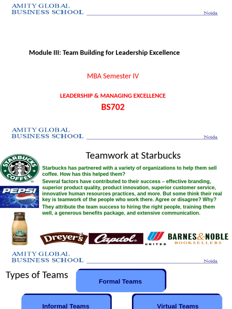 Team Building Strategies for Leadership Success | PDF | Leadership | Goal