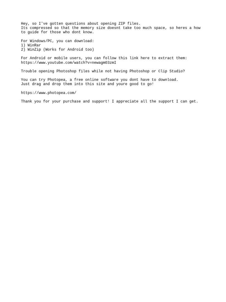 Open ZIP and PSD Files 2 | PDF