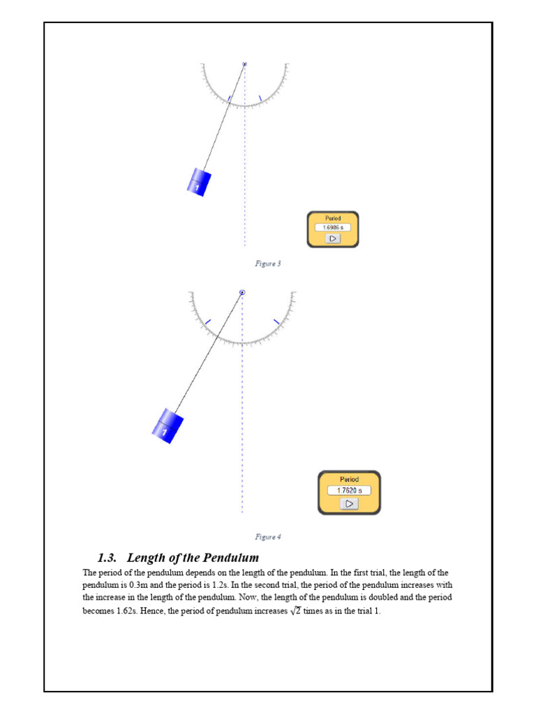 1.3. Length of The Pendulum | PDF