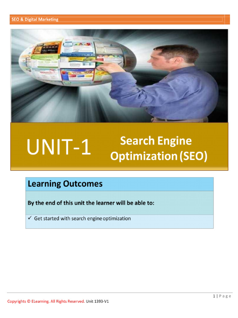 1676908911unit 1 Search Engine Optimization (SEO) | PDF