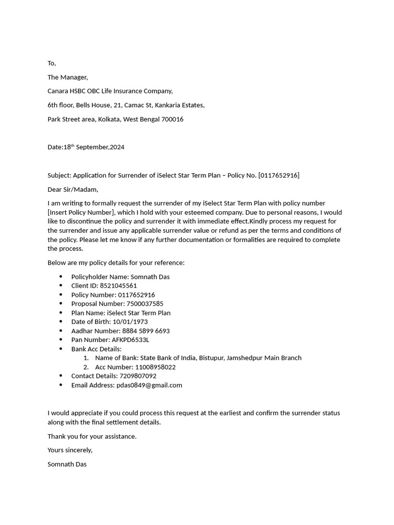 application policy | PDF