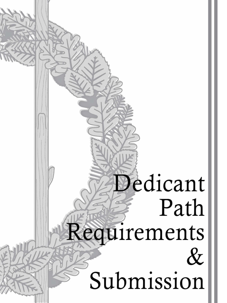 Dedicant Path Requirements | PDF | Paganism | Druid