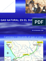 Perspectivas de Desarrollo de Gas Natural en el Sur del Perú