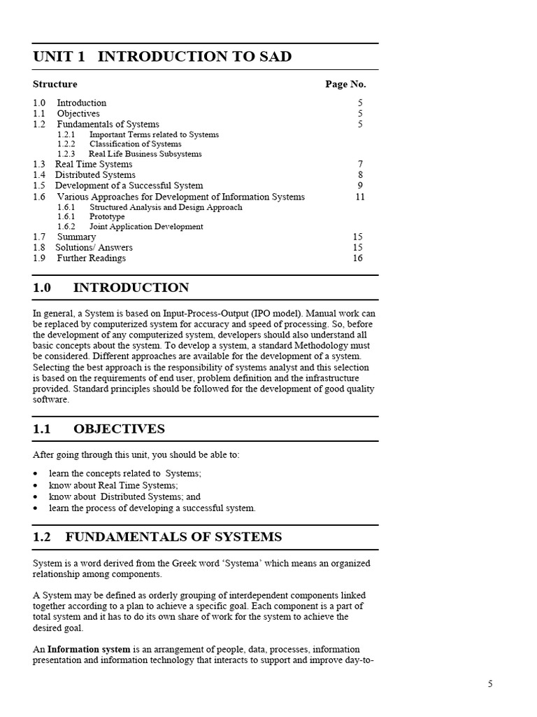 Block 1 | PDF | System | Computer Science