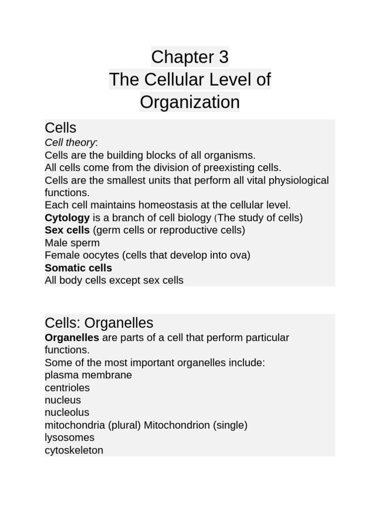 Understanding Cell Structure and Function | PDF | Cell Membrane ...