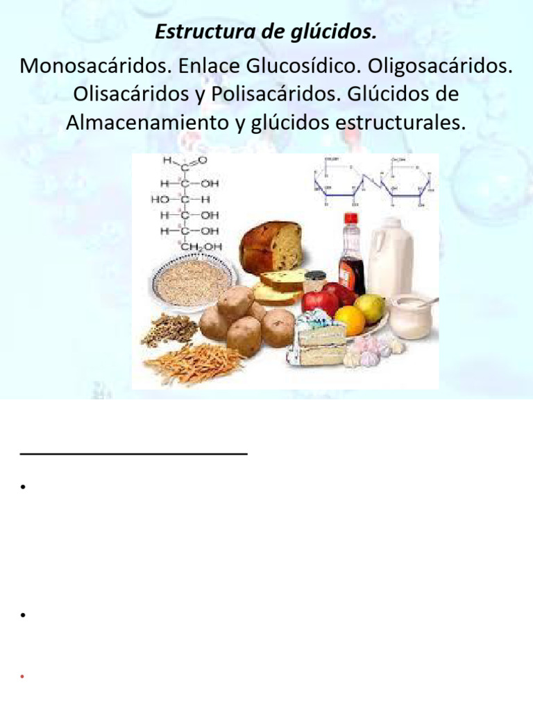 estructura-y-funciones-de-gl-cidos-pdf-polisac-rido-carbohidratos