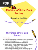 Aula Distância entre Dois Pontos