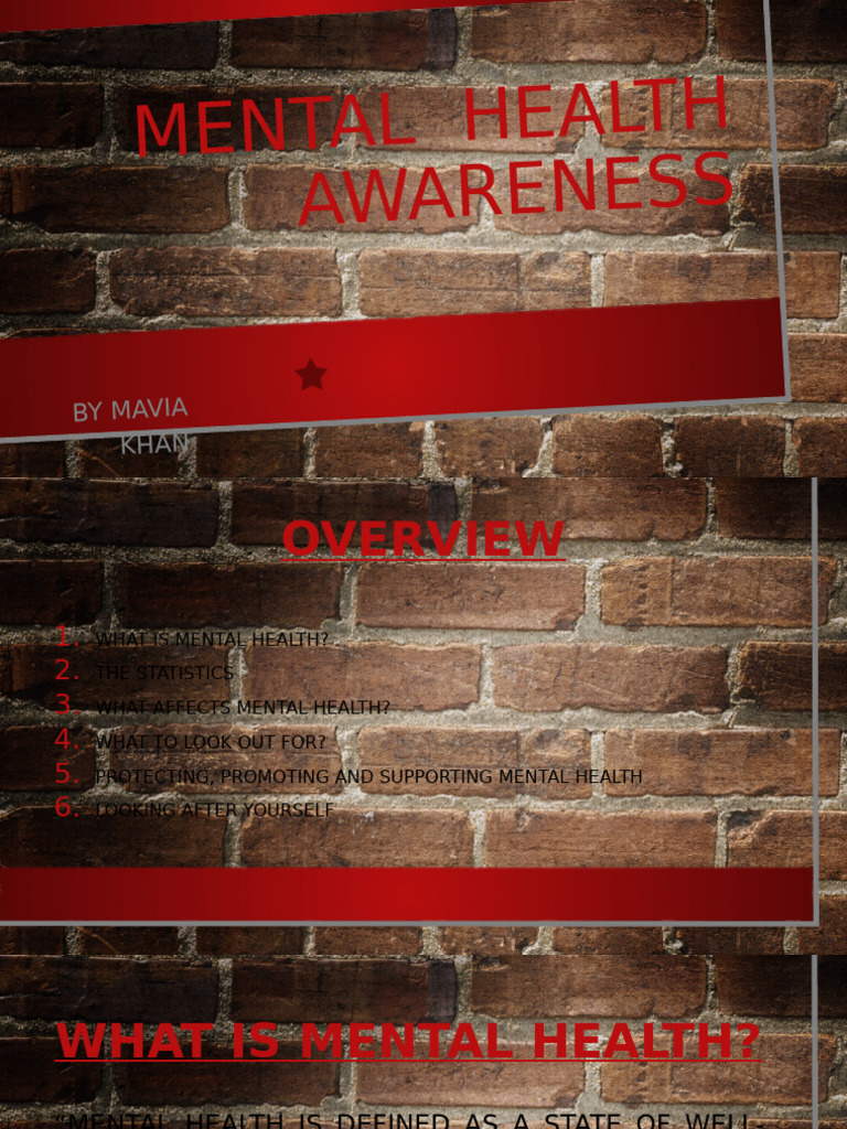 Mental Health Awareness | PDF