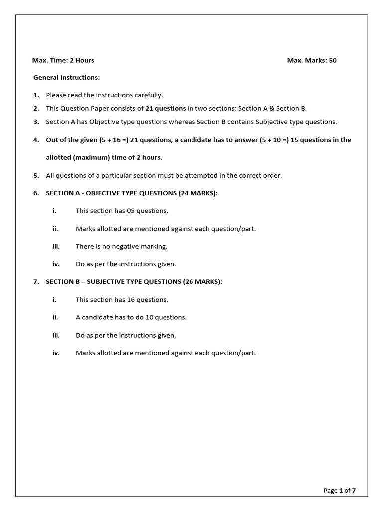Circular 20241228125814 Sample Paper It (402) Class X | PDF | Databases ...