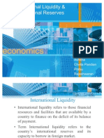 International Liquidity & International Reserves