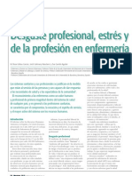 Desgaste Profesional, Estrés y Abandono de La Profesión en Enfermería