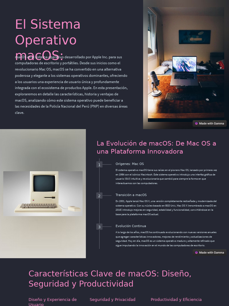 El Sistema Operativo MacOS | PDF | Mac OS | Buscador (software)