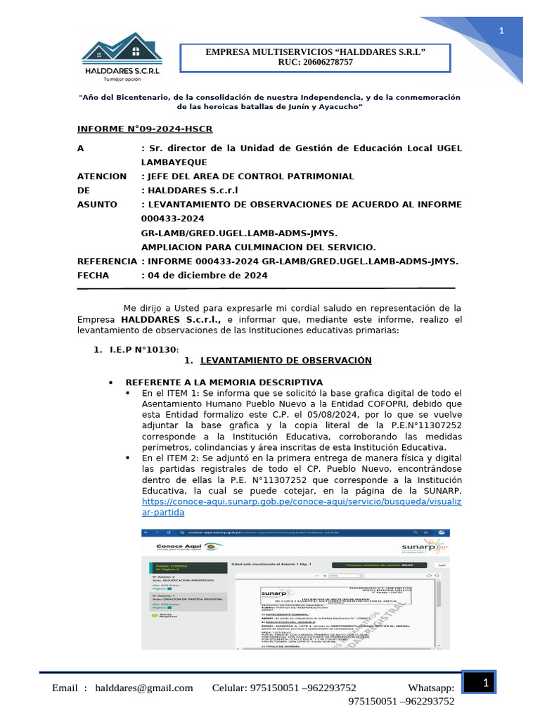 Informe N°7 | PDF