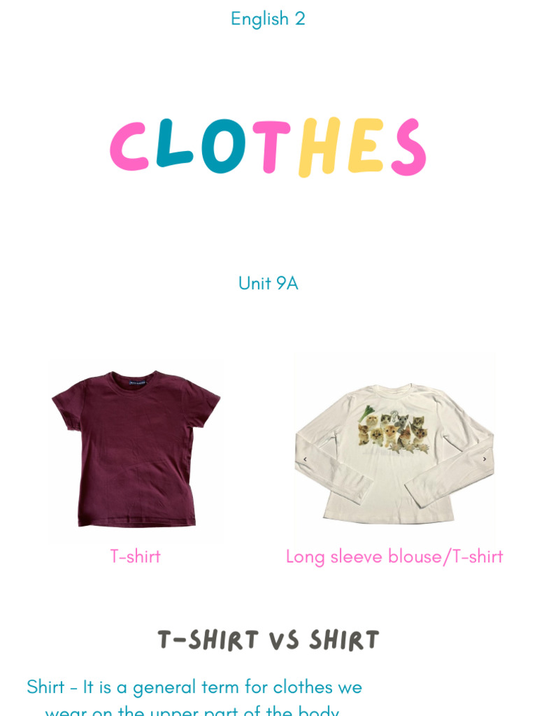 Clothes PDF | PDF
