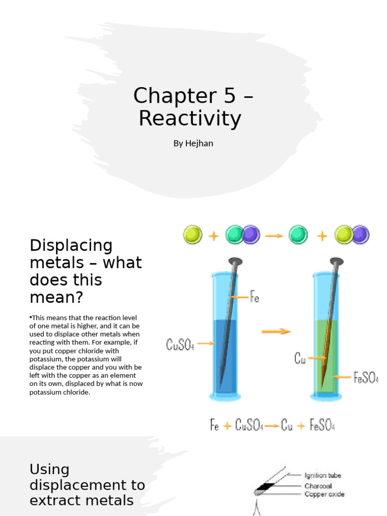 Chapter 5 - Reactivity Powerpoint | PDF