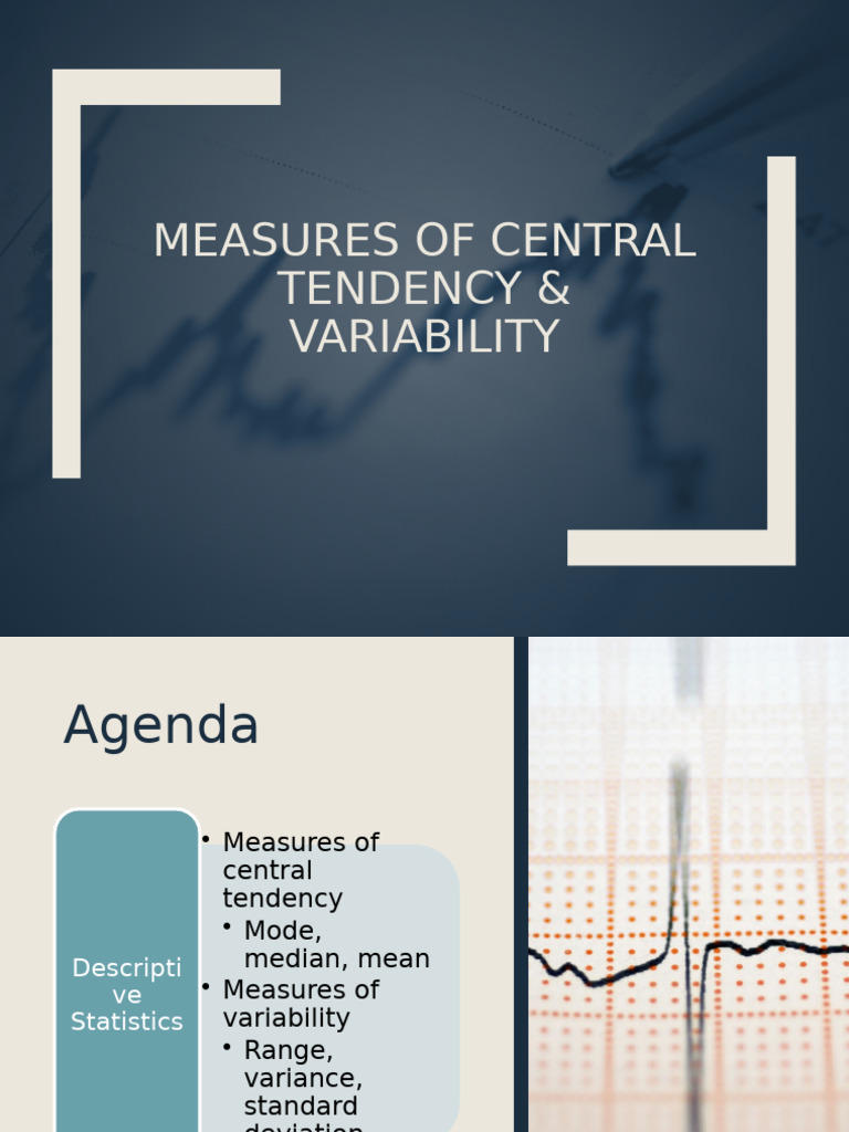 2830a Lecture 3 | PDF | Variance | Mode (Statistics)