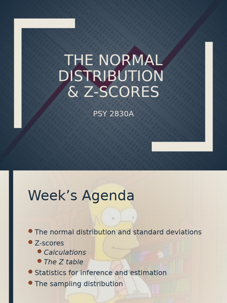 Understanding Normal Distribution & Z-Scores | PDF | Estimator | Normal ...