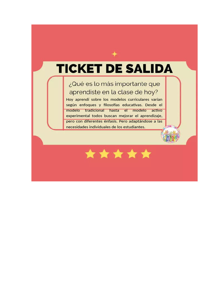 Ticket de Salida | PDF