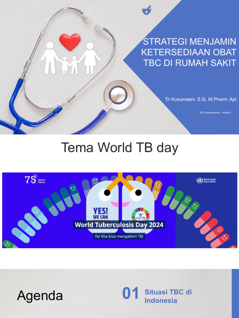 Strategi Menjamin Ketersediaan Obat TBC Di RS | PDF
