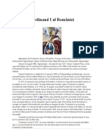 Ferdinand I Al României