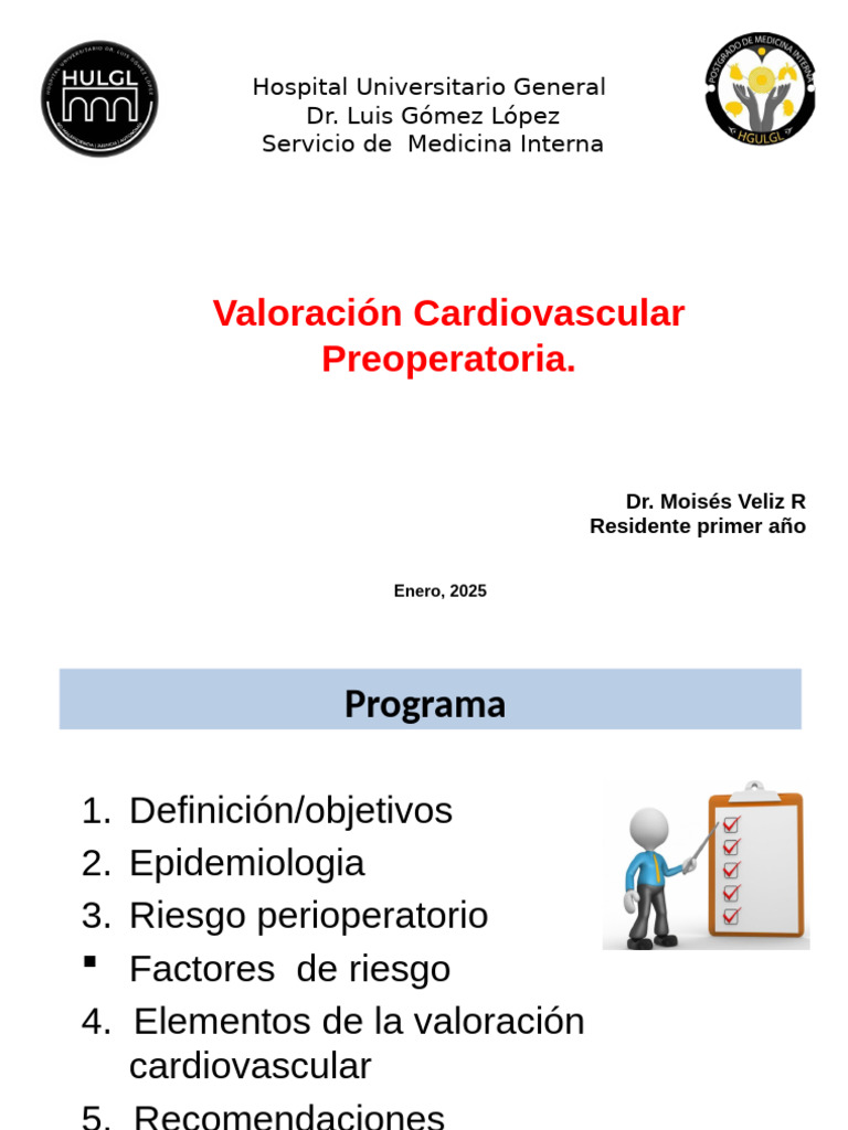 valoracion Preoperatorio (1) | PDF