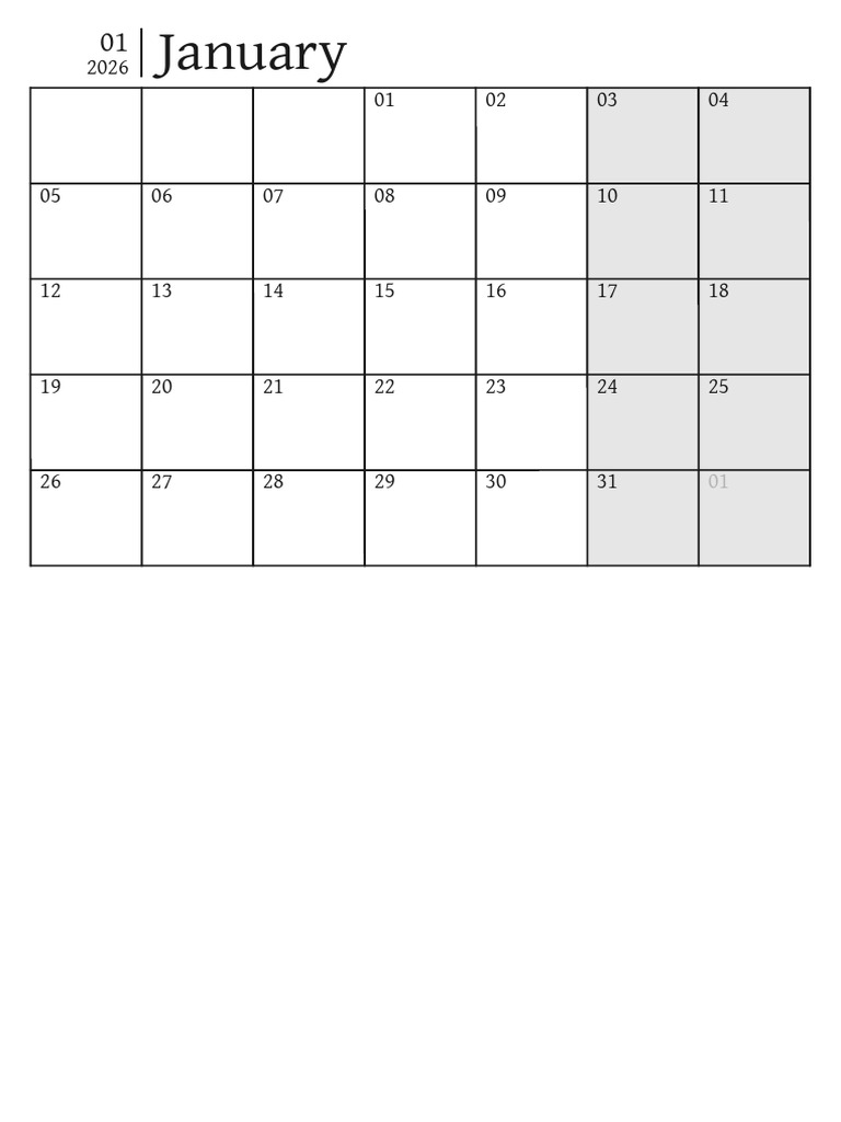 2026 calendar PDF 2026 calendar PDF