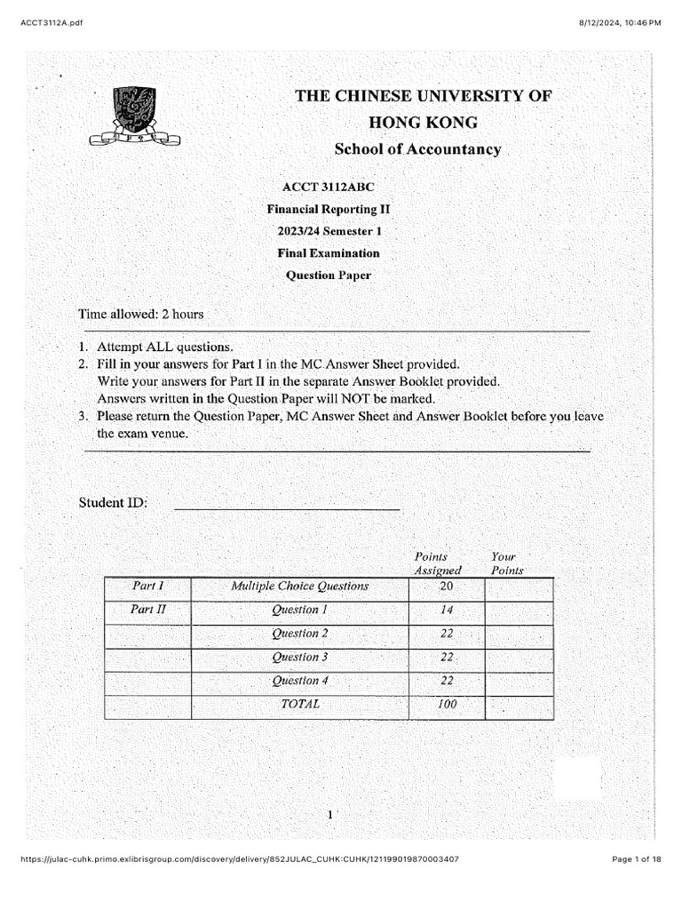 Accoutning 2023PP | PDF | Income | Taxes
