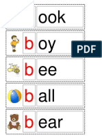 Phonics B - First Letter