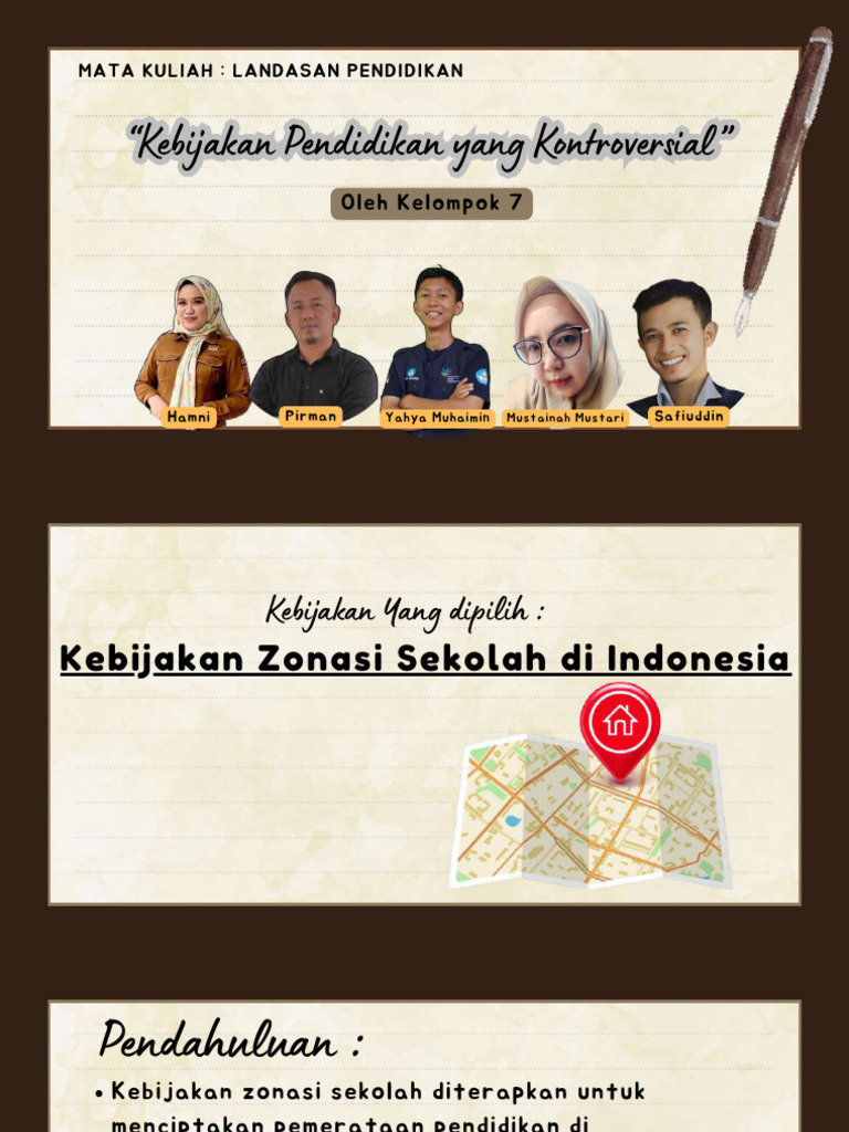 Kebijakan Zonasi Sekolah di Indonesia | PDF
