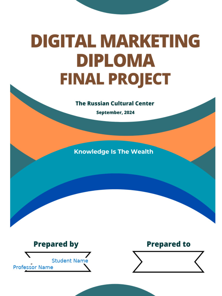 Final Project - Digital Mrketing Diploma 2024 - Final-Pro | PDF