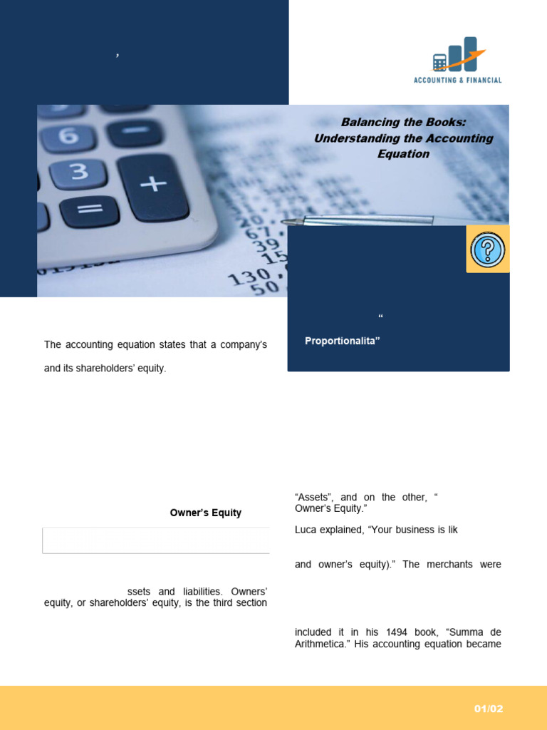 Accounting Equation Essentials | PDF | Debits And Credits | Balance Sheet