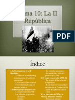 10. La II República 1ª parte
