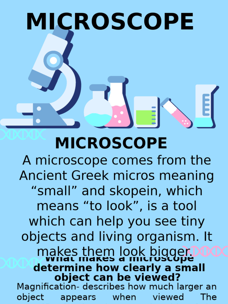 Understanding Microscope Types and Functions | PDF | Microscope ...