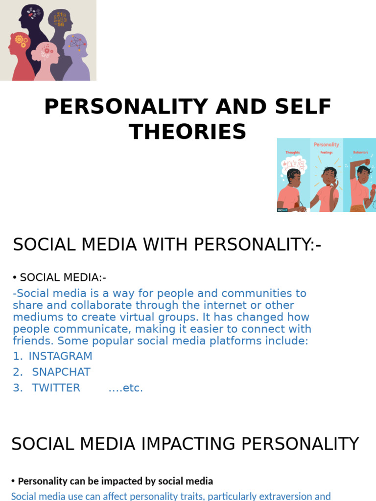 Social Media's Influence on Personality | PDF | Social Media | Popular ...