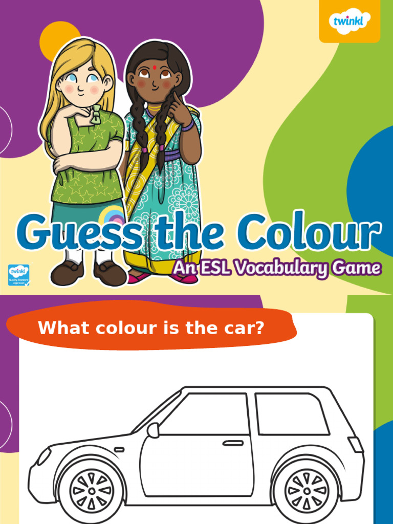 T e 1718298536 Esl Guess The Colour Kids A1 Ver 2 | PDF