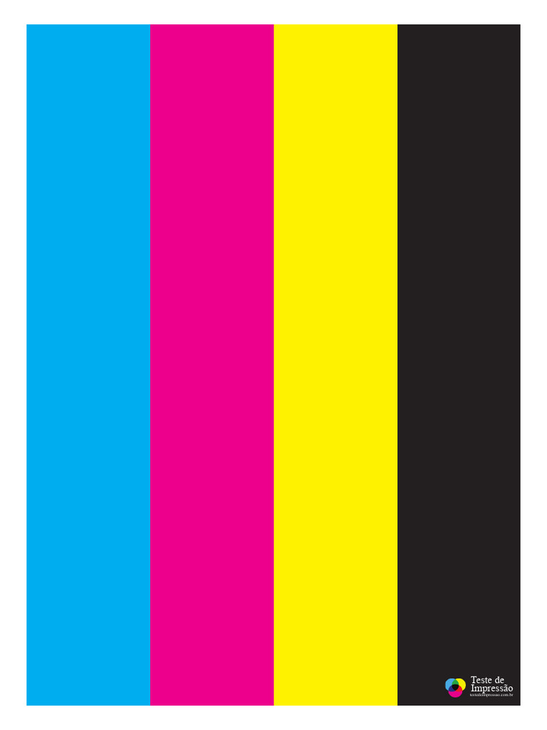 Teste de Impressao Cores CMYK | PDF
