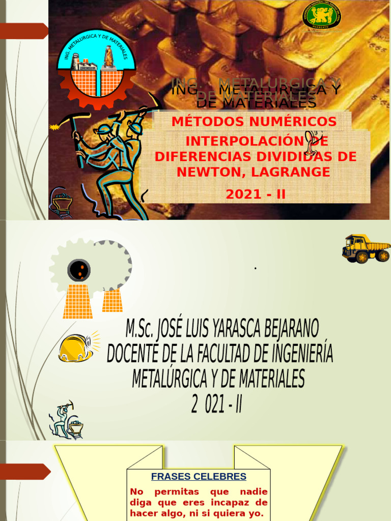 Interpolación Lagrange | PDF | Matemáticas De La Computación | Análisis ...