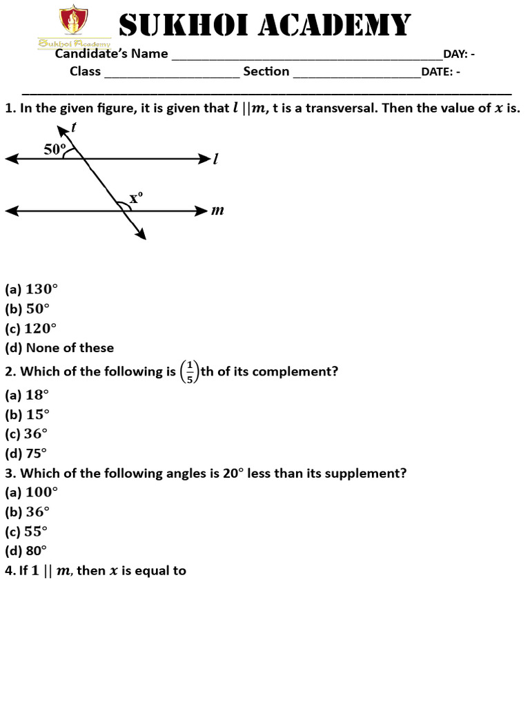 Geometry Practice Questions and Answers | PDF | Triangle | Circle