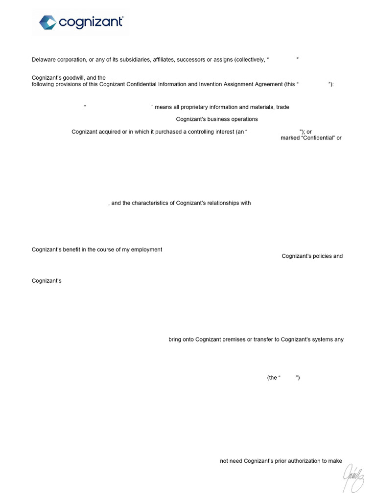 Confidential Information And Invention Assignment Agreement Reddit