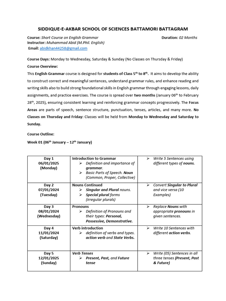 short-course-5th-8th-pdf-verb-english-grammar
