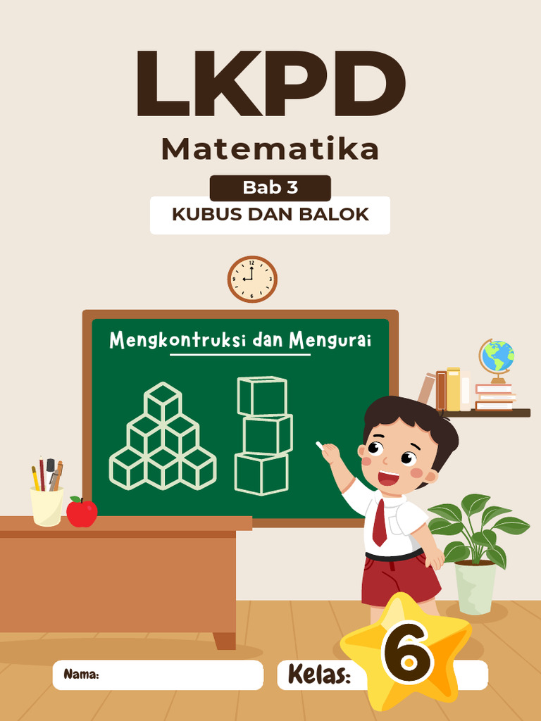 LKPD Matematika Bab 3 Kubus Dan Balok | PDF