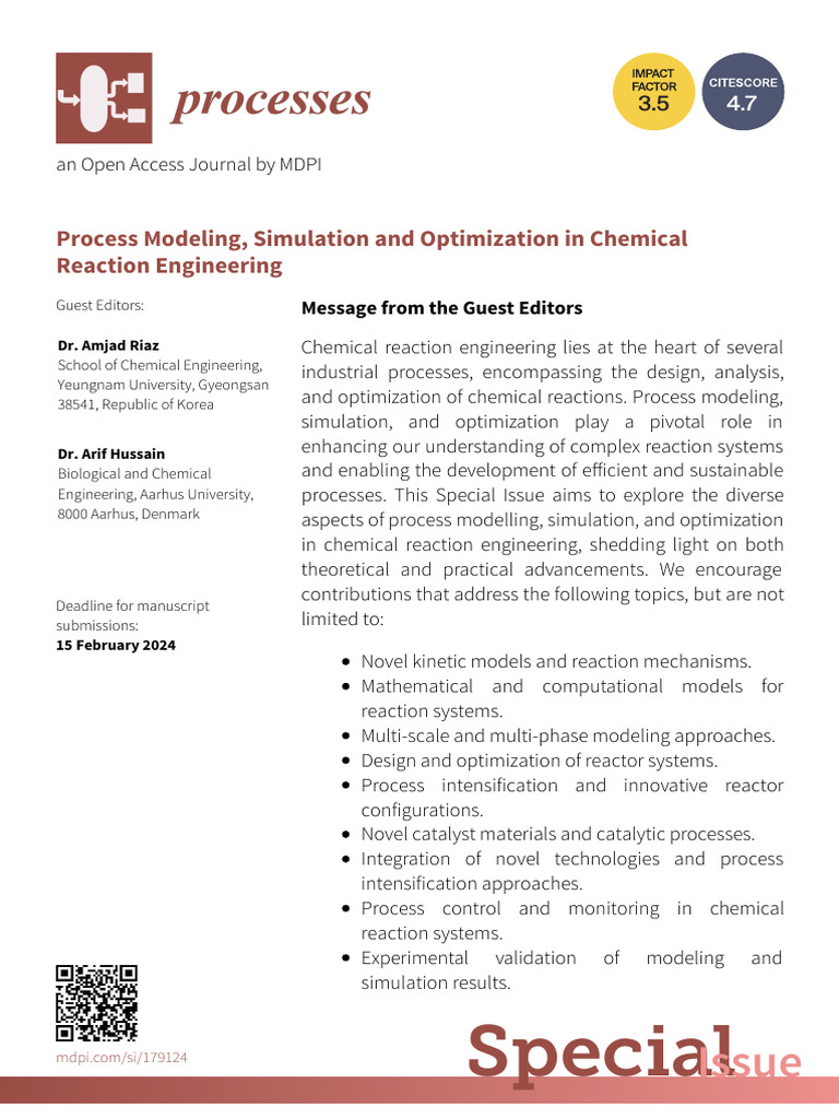 Chemical Reaction Engineering Insights | PDF | Open Access | Engineering
