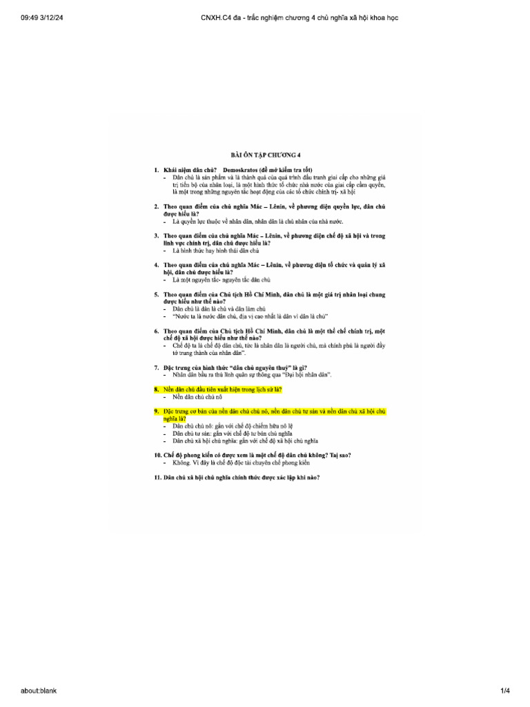 C 4 | PDF